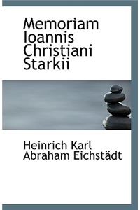 Memoriam Ioannis Christiani Starkii