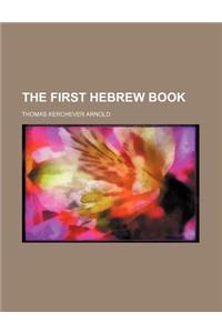 The First Hebrew Book