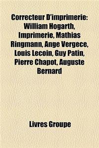 Correcteur D'Imprimerie