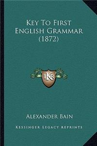 Key to First English Grammar (1872)