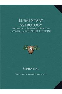 Elementary Astrology