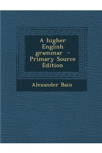 Higher English Grammar