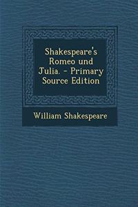 Shakespeare's Romeo Und Julia.