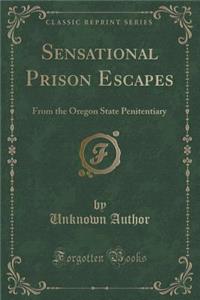 Sensational Prison Escapes