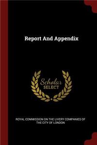 Report and Appendix