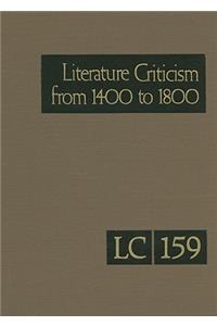 Literature Criticism from 1400 to 1800