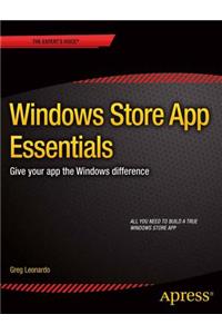 Windows Store App Essentials