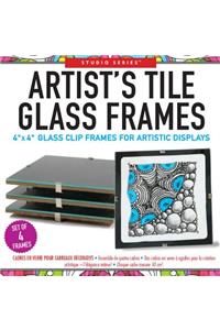 Studio Series Artist's Tile Glass Frames (Set of 4 Clip Frames)