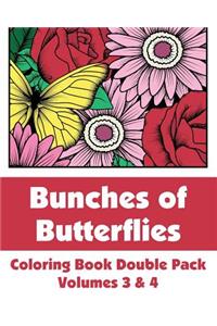 Bunches of Butterflies Coloring Book Double Pack (Volumes 3 & 4)