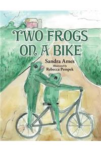 Two Frogs on a Bike