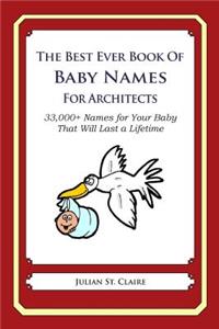 Best Ever Book of Baby Names for Architects