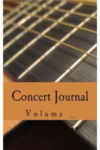 Concert Journal