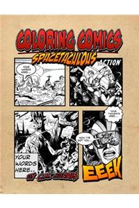 Coloring Comics - Spacetaculous