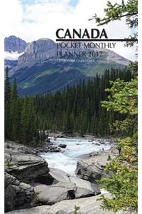 Canada Pocket Monthly Planner 2017