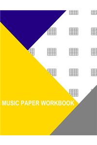 Music Paper Workbook