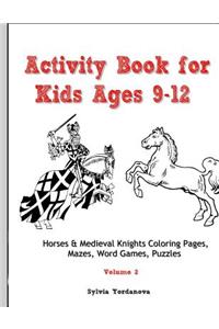 Activity Book for Kids Ages 9-12