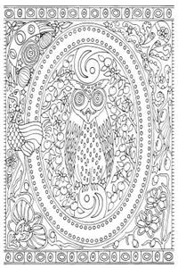 Color My Cover Journal - Creative Alphabet - O