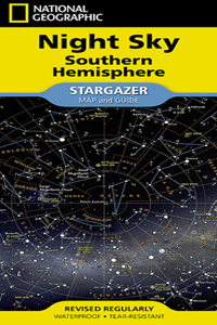 National Geographic Night Sky - Southern Hemisphere Map (Stargazer Folded)