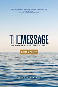 Message Outreach Edition, Large Print (Softcover)