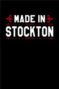 Notizbuch Made in Stockton