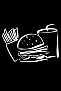 Burger Menu Notebook