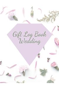 Gift Log Book Wedding