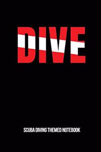 Dive Scuba Diving Themed Notebook