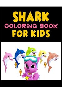 Shark Coloring Book For kids