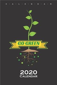 Go Green Calendar 2020