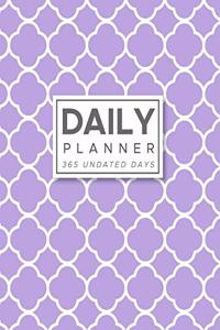 Daily Planner 365 Undated Days