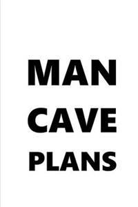 2020 Weekly Planner For Men Man Cave Plans Black Font White Design 134 Pages