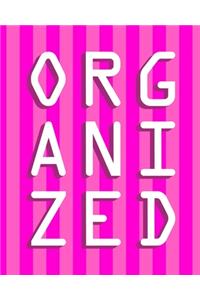 Organized AF Academic Planner