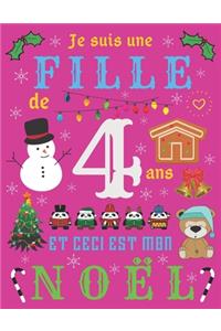 Je suis une fille de 4 ans et ceci est mon Noël