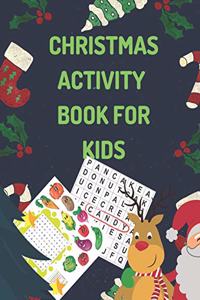 Christmas Activity Book For Kids