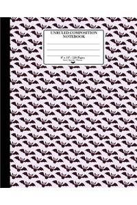 Unruled Composition Notebook. 8 X 10. 120 Pages.