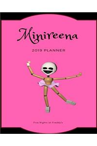 Minireena 2019 Planner Five Nights at Freddy's: Calendar, Journal, Diary