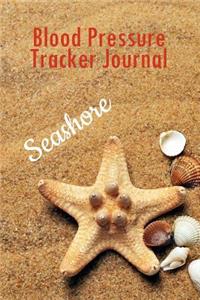 Blood Pressure Tracker Journal Seashore