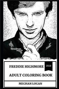 Freddie Highmore Adult Coloring Book