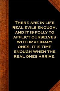 2019 Weekly Planner Ben Franklin Quote Evils Vintage Style