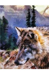 18 Months Undated Daily, Weekly and Monthly Planner