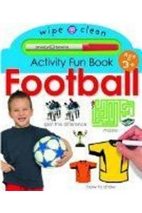 Wipe Clean Activity Fun Book - Football