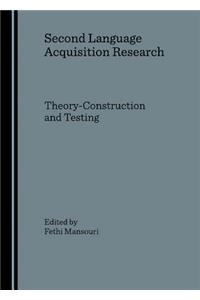 Second Language Acquisition Research: Theory-Construction and Testing