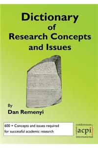 Dictionary of Research Terms and Issues