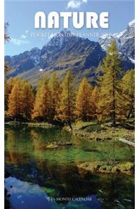 Nature Pocket Monthly Planner 2018