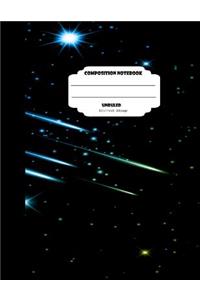 Composition notebook unruled 8.5 x 11