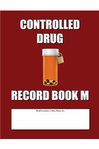 Controlled Drug Record Book M