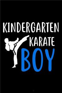 Kindergarten Karate Boy