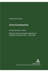 ACTA Germanica