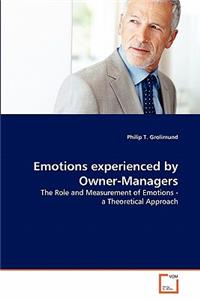 Emotions experienced by Owner-Managers