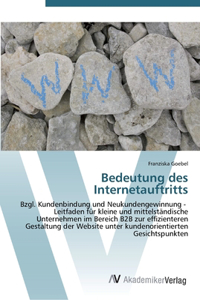 Bedeutung des Internetauftritts